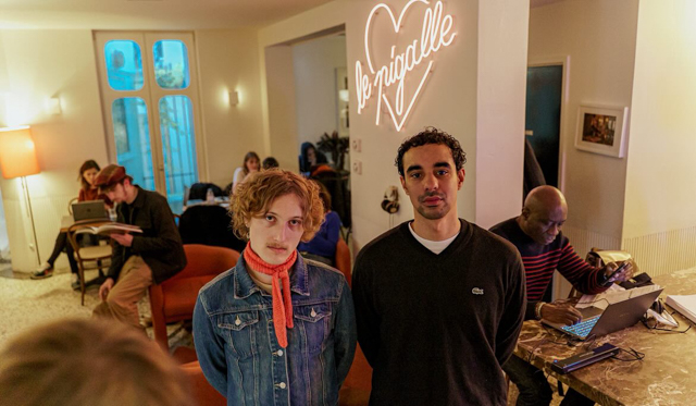 Les gars de Frochot exhibition view